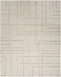 CK045 Impressions Silver Modern Wool Area Rug