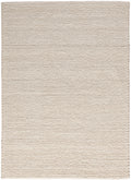 Pure Knots Ivory Modern Polyester Area Rug