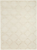 Serenity Home Ivory Modern Polypropylene Area Rug