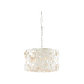 Ficus Round Chandelier - White