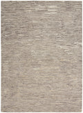 CK010 Linear Grey Modern Wool Area Rug