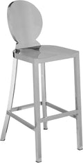 Liliana Chrome Chrome Stainless Steel Bar Stool