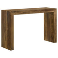 Odilia Rectangular Solid Wood Sofa Table in Auburn