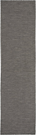 Positano Charcoal Modern Polypropylene Area Rug