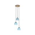 Caterina Triple Pendant - Aqua