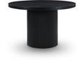 Bianca 48" Solid Wood and Oak Veneer Dining Table