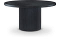 Bianca 60" Solid Wood and Oak Veneer Dining Table