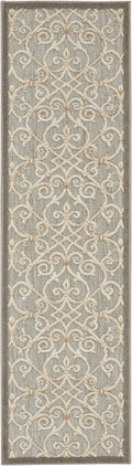 Aloha Natural Contemporary Polypropylene Area Rug