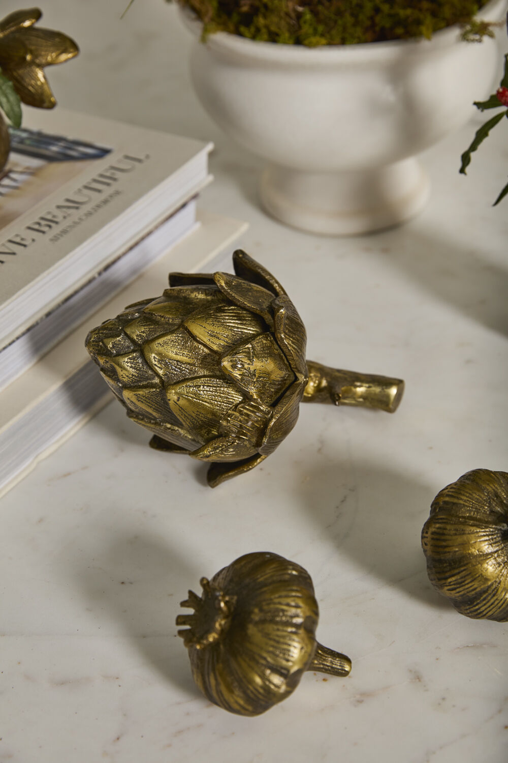 Gilded Veggies Set
