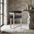 Ravello Vegan Leather Upholstered Counter Stool