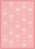 Imagination Pink Kids Polyester Area Rug