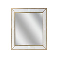 Madison Marbleized Mirror - Nickel