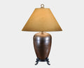 Hammered Bronze Lamp