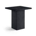 Bianca Oak Veneer And Solid Wood Counter Height Table
