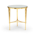 Round Regent Table - Gold