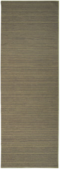 Washable Essentials Green Modern Polyester Area Rug