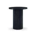 Bianca Oak Veneer And Solid Wood Bar Height Table