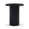 Bianca Oak Veneer And Solid Wood Bar Height Table