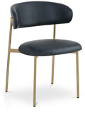 Leocadia Vegan Leather Upholstered Dining Chair