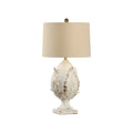 Small Cream Artichoke Lamp