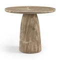 Vanessa Beige Concrete Indoor/Outdoor Counter Height Table - T36