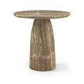Vanessa Beige Concrete Indoor/Outdoor Counter Height Table - T42