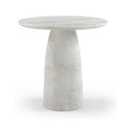 Vanessa White Concrete Indoor/Outdoor Counter Height Table - T42