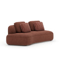 Sasso LAF Armless Loveseat - Saffron