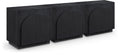 Meredith Black Oak Veneer Sideboard / Buffet - T-3PC