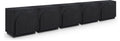 Meredith Black Oak Veneer Sideboard / Buffet - T-5PC