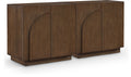 Meredith Brown Oak Veneer Sideboard / Buffet - T-2PC