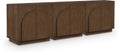 Meredith Brown Oak Veneer Sideboard / Buffet - T-3PC