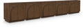 Meredith Brown Oak Veneer Sideboard / Buffet - T-5PC