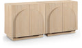 Meredith Natural Oak Veneer Sideboard / Buffet - T-2PC