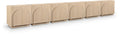 Meredith Natural Oak Veneer Sideboard / Buffet - T-6PC