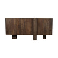 Palladia Brown Travertine And Mango Wood Sideboard / Buffet