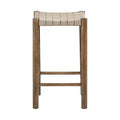 Eulalia Vegan Leather Upholstered Counter Stool