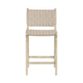 Eulalia Vegan Leather Upholstered Counter Stool