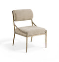 Bergamo Chenille Fabric Upholstered Dining Side Chair