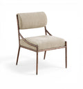 Bergamo Chenille Fabric Upholstered Dining Side Chair