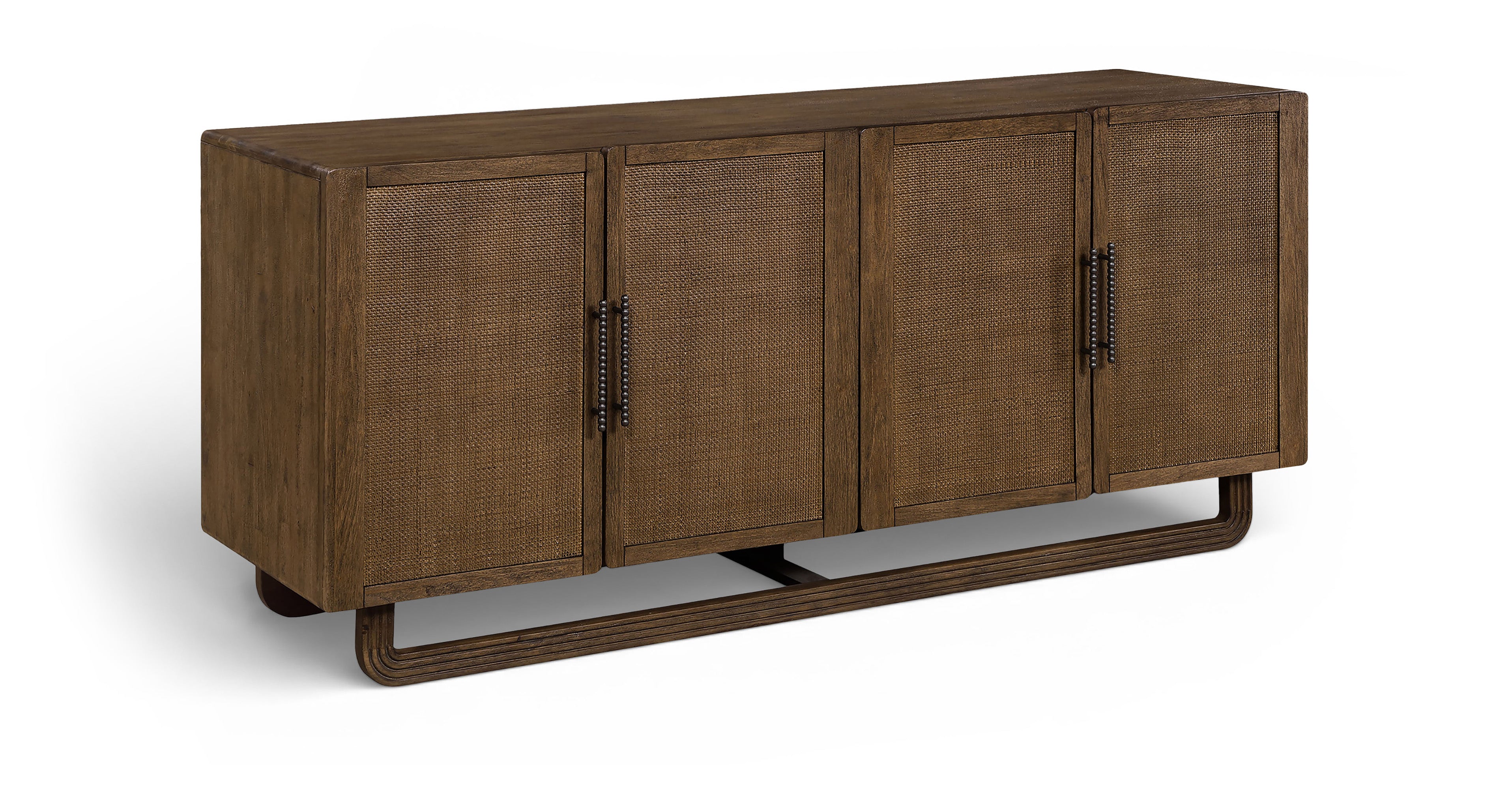 Sibylla Solid Wood And Oak Veneer Sideboard/Buffet