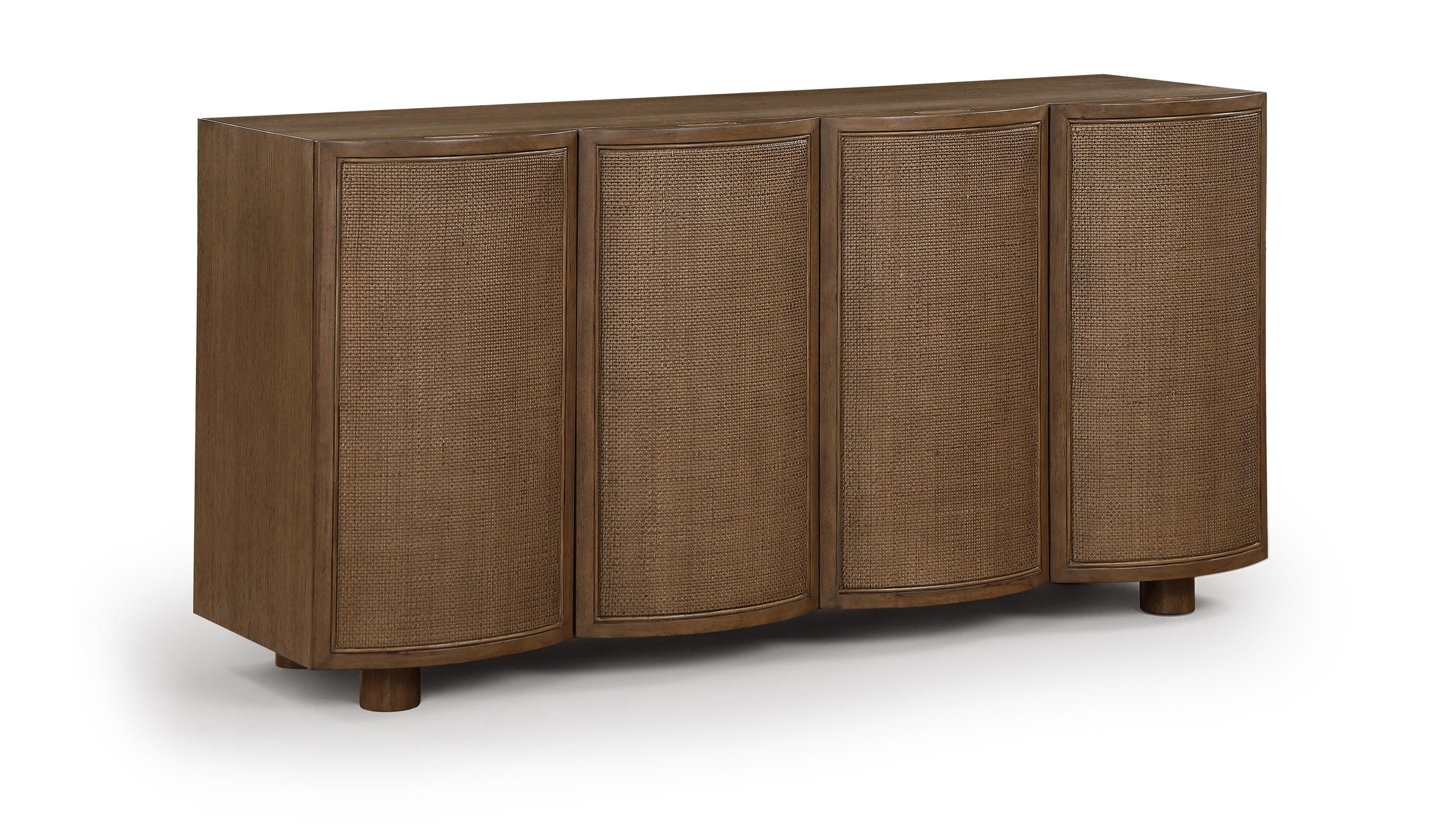 Nanette Solid Wood And Oak Veneer Sideboard/Buffet