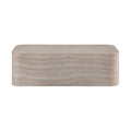 Valdemar Travertine Concrete Indoor / Outdoor Coffee Table