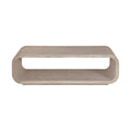 Cassandra Travertine Concrete Indoor / Outdoor Coffee Table