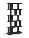 Micheline Solid Wood And Oak Veneer Bookcase