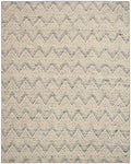 Pure Purl Denim Ivory Modern Wool Area Rug