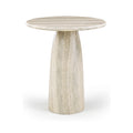 Darcy Travertine Concrete Indoor/Outdoor Counter Height Table - T36