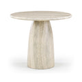 Darcy Travertine Concrete Indoor/Outdoor Counter Height Table - T42