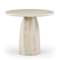 Darcy Travertine Concrete Indoor/Outdoor Counter Height Table - T42