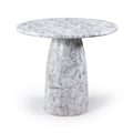 Darcy White Concrete Indoor/Outdoor Counter Height Table - T42